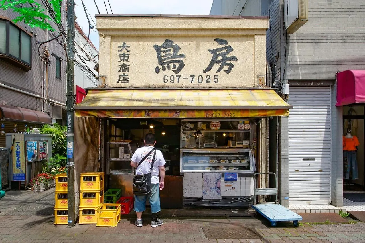 Appartamento Triphome Tateishi New Open/2 Single Beds/Big Table/300M Wifi Tokyo